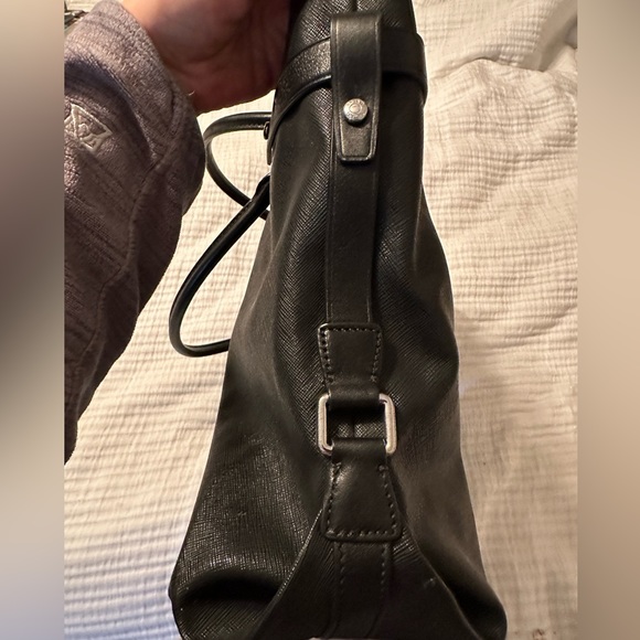 Tumi Black Leather Tote Bag - Picture 6 of 11